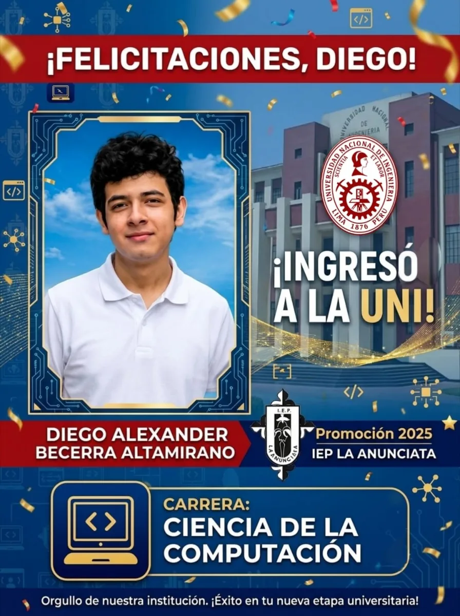 Diego Alexander Becerra Altamirano, Ingreso a la UNI